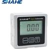 Shahe Digital goniometro scatola livella angolare con tre magneti Base PRO 360 goniometro elettronico inclinometro digitale strumento Anle