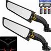 SOYAVISION Specchietti retrovisori laterali rotanti regolabili per moto per BMW S1000RR Honda CBR YAMAHA YZF R6 R1 R25 R3 R125 R15