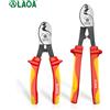 LAOA Forbici per cavi isolate 1000V Protezione contro scosse elettriche Strumento spelafili Forbici per cavi Strumento manuale