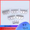 LINGAITING BEIYUAN Cesoie per pecore Pettine Taglierina Forbici per lana Lama Capre Alpaca Farm Clipper Forbici Parti 1 set