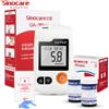 Sinocare GA-3 glucometro diabete misuratore di glucosio nel sangue e strisce reattive e lancette Glm misuratore di zucchero nel sangue medico Tester per il diabete