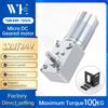 ZENG WHCD Motore DC a spazzole micro 5840-555, 470-7 RPM, 12V-24V, velocità regolabile, commutazione avanti e indietro, coppia 100KG.CM, motoriduttore