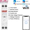 EARU Interruttore automatico intelligente WiFi EARU 63A con app EWeLink, misuratore di corrente, tensione, kWh, protezione, timer, relè, controllo remoto