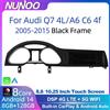 Nunoo Autoradio Android 14 con CarPlay per Audi A6 C6 4f e Audi Q7 4L 2005-2015 MMI 2G 3G, Lettore Multimediale GPS per Auto con Navigatore Stereo DSP