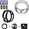 SOYAVISION Ricambi auto moto 5 3/4 "5.75 pollici anello di supporto staffa di montaggio per 5.75" faro a LED rotondo faro per auto alloggiamento per moto