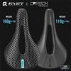 RYET Sella per bici in carbonio stampata in 3D 140mm 143mm Selle da corsa MTB da strada super leggere Cuscino per sedile per bicicletta Parti di sedili per ciclismo