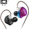 KZ ZST Auricolare cablato Cavo staccabile In Ear Monitor Cuffie con cancellazione del rumore HiFi Musica Sport Gioco Auricolari per telefono Cuffie