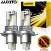 AUXITO H4 Led faro per auto Canbus Fanless Hi/Lo abbagliante e anabbagliante per Audi Honda VW Toyota H4 LED Moto faro 2/1 pz