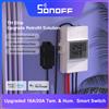 SONOFF TH Elite 16A/20A Smart temperatura e umidità interruttore WiFi contatto a secco monitoraggio in tempo reale tramite eWeLink Alexa Google
