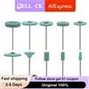 well ck WellCK 5 pz Lucidatore Dentale Ceramica Diamante Rettifica Testa Pietra Zirconia Ceramica Emax Corone Smerigliatrice Lucidatura Rapida Frese