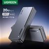 UGREEN Custodia SSD UGREEN da 20Gbps NVMe gilet di raffreddamento integrato custodia SSD in alluminio da M.2 a USB3.2 Gen2x2 adattatore SSD per custodia M.2 NVME PCIE