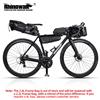 Rhinowalk Set di borse per biciclette con strass Set di borse per bici da ciclismo impermeabili Set di sella per bicicletta borsa per tubo con telaio per manubrio accessori da viaggio per bici da strada