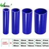 UXCELL 38mm 51mm 83mm 95mm 114mm ID 152mm Lunghezza 4 strati rinforzati ad alta temperatura accoppiatore dritto tubo riduttore in silicone blu