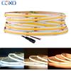 COXO Striscia LED FCOB COB 320 480 LED/m 16,4 piedi Nastro flessibile ad alta densità elencato UL 3000 4000K RA90 Luci a LED DC12V 24V
