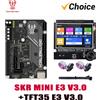 BIQU BIGTREETECH Scheda madre stampante 3D SKR Mini E3 V3.0 + TFT35 E3 V3.0 Schermo integrato TMC2209 per Ender 3 Pro CR10 Scheda di controllo 3D