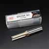 BB Punta dritta BB 1/4 1/2 Fresatura per slot per la lavorazione del legno 2 3 Flauto Punta per fresa lunga Strumento per scanalatura Fresa per tavola di legno massello