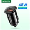 UGREEN Caricabatteria da auto UGREEN 30W PD Quick Charge QC4.0 3.0 SCP tipo C caricabatteria da auto USB veloce per iPhone 14 13 12 caricabatterie per cellulare Xiaomi