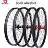 Bolany MTB Bike Boost Ruote Wheel Thru Axle Hub 110*15 148*12MM XD/HG/MS Cerchio Largo 32H Ha Parlato 6 Nottolini 27.5/29 Pollici Ruota di Bicicletta