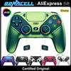 bonacell Controller per PS5/PlayStation 5 Pro/Slim/PC, Gamepad Wireless con Effetto Hall RGB, Joystick da Gioco Senza Drift con Doppia Vibrazione, Funzioni Marco/Turbo