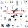 WLtoys 124017 124019 Pezzi di ricambio originali per auto RC Braccio oscillante Sedile C Motore inferiore Differenziale Cambio Ammortizzatori Pneumatico