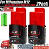 bonacell Batteria da 3000 mAh per Milwaukee M12 al litio M12B2 M12 XC 48-11-2430 48-11- 241148 -11-2401 Batterie per utensili MIL-12A-LI