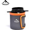 Widesea campeggio caffè pentole Set stoviglie all'aperto attrezzature tazza da tè tazza filtro caffè Picnic calderone turismo