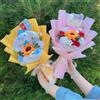 Aoger Peluche Originale di Kuromi, Cinnamoroll e Hellokitty, Bouquet Creativo Fatto a Mano, Regalo per San Valentino, Natale e Laurea per Ragazze