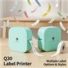 Zodzi Phomemo Q30 Etichettatrice Mini stampante termica wireless Etichettatrice adesiva portatile per codici a barre per ufficio domestico scolastico