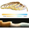 COXO Strisce LED COB CCT 608 LED/m Nastro LED FOB flessibile dimmerabile ad alta densità da 2700K a 6500K Illuminazione variabile DC12V 24V