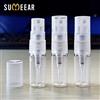 sumeear 100 Pezzi/Lotto Mini Flaconi Spray in Vetro da 1ml 2ml, Contenitori Cosmetici Vuoti Ricaricabili, Atomizzatori Portatili per Profumo