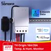 SONOFF TH Origin 16A 20A WiFi Smart Switch con Monitor dell'umidità della temperatura Smart Home Automation per Alexa Google Assistant