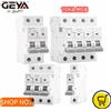 GEYA GYM9H 10KA MCB 1P 2P 3P 4P 6A 10A 16A 20A 25A 32A 40A 50A 63A Interruttore automatico 230V 400V Curva C Approvato CE CB