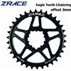 ZRACE 10s 11s 12s Chainrings, Eagle Tooth 7075AL CNC, Offset 3mm, Ruote dentate MTB, per pedivella GXP Direct Mount, Eagle compatibile