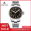 STEELFLIER Ufficiale SF740V Nuovo Quarzo Pilot Series Swiss C3 Luminoso 200M Impermeabile VH31 Movimento Orologio da uomo d'affari di moda