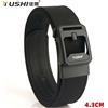 TUSHI New 4.3cm Hard Gun Belt per uomo e donna lega fibbia automatica Tactical Outdoor Belt 1100D Nylon Military IPSC Belt maschio