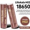 liitokala 1-24 pezzi LiitoKala 3.7v 18650 HG2 3000mAh batterie ricaricabili al litio a scarica continua 30A per utensili elettrici Drone