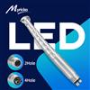 Myricko Manipolo dentale ad alta velocità LED Generatore elettronico autoalimentato Pulsante Turbina ad aria Cartuccia Rotazione rotore Misura NSK KAVO BienAir