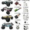 JIKEFUN 16101PRO 16102PRO RC Auto Parti di Aggiornamento In Metallo Parti Originali Motore Brushless Gear Albero di Trasmissione Esc Accessori Auto per adulti