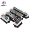DQLZV Circuito Standard 4/6/8/10/12 vie ATO Blade Fuse Box coperchio in plastica DC12V 24V portafusibili per auto con fusibili 3A-30A