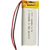 Aleaivy 102050 3.7V 1000mAh Lipo Cells batteria ricaricabile ai polimeri di litio per penna di registrazione GPS strumento di bellezza a luce LED con PCB
