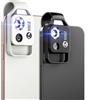 APEXEL Obiettivo per microscopio APEXEL 200X per obiettivo Macro per telefono cellulare con filtro CPL luce a LED obiettivo di ingrandimento per fotocamera HD accessori per telefoni