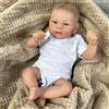 MRB 17 pollici già dipinta Bebe Reborn Doll Elijah bambola appena nata fatta a mano capelli dipinti 3D tono della pelle vene visibili regalo per le ragazze
