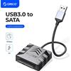 ORICO Convertitore SATA Cavo USB 3.0 a SATA Adattatore SATA da 5 Gbps per disco rigido esterno HDD/SSD da 2,5/3,5''