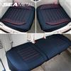 SEAMETAL Coprisedile per auto completamente circondato Cuscino protettivo per sedile automatico in pelle PU premium Tappetino di protezione per sedia antigraffio Antii