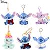 Potdemiel 100% autentico Disney Stitch Scrump Angel Cartoon Blue Stitch peluche bambola autorizzata Stich carino regalo di compleanno di alta qualità