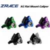 ZRACE Pinza ZRACE XG a montaggio piatto, freno idraulico stradale, pastiglie ICE-TECH, corsa BMX, leggera CNC completa