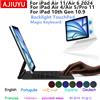 AJIUYU Magic Keyboard per iPad Air 11 2026 M4 M3 Pro 11 Air 7 6 5 4, Custodia con Tastiera Smart Trackpad per iPad A16 11a 10a Gen, Cover Folio