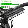 NEWBOLER luce per bicicletta anteriore 10000mAh luce per bici 6000Lumen torcia impermeabile ricarica USB accessori per lampade da ciclismo su strada MTB