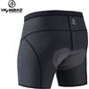 Ykywbike Pantaloncini da ciclismo da uomo Intimo da ciclismo Belgio Spugna ad alta elasticità Pantaloncini da mtb antiurto Intimo da bicicletta da montagna