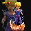 Bandai 25 cm Dragon Ball Z Anime Figura Son Gohan Action Figurine Super Saiyan 2 Gioco cellulare Giocattoli per bambini Son Goku Regalo